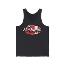 Load image into Gallery viewer, Red garage surf logo Jersey Tank

