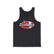 Load image into Gallery viewer, Red garage surf logo Jersey Tank