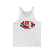 Load image into Gallery viewer, Red garage surf logo Jersey Tank