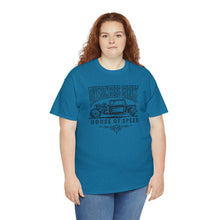 Load image into Gallery viewer, House of speed black outline Heavy Cotton Tee