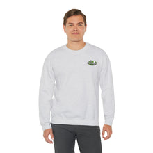 Load image into Gallery viewer, Green Divebomber Surf Logo Unisex Heavy Blend™ Crewneck Sweatshirt