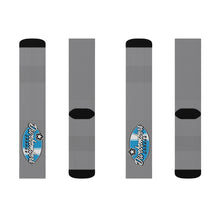 Load image into Gallery viewer, Blue Divebomber garage Socks