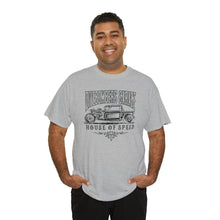 Load image into Gallery viewer, House of speed black outline Heavy Cotton Tee