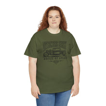 Load image into Gallery viewer, House of speed black outline Heavy Cotton Tee