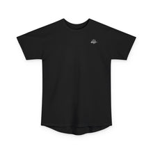 Load image into Gallery viewer, jet fighter large logo on back tall shirt