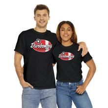 Load image into Gallery viewer, Red Garage surf logo on front Heavy Cotton Tee