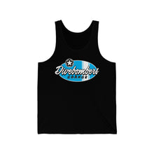 Load image into Gallery viewer, Blue garage surf logo Jersey Tank