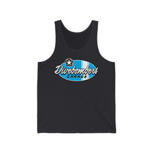 Load image into Gallery viewer, Blue garage surf logo Jersey Tank