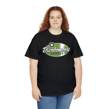 Load image into Gallery viewer, Green Garage surf logo on front Heavy Cotton Tee