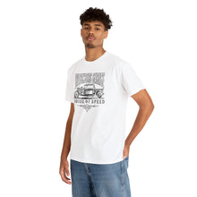 Load image into Gallery viewer, House of speed black outline Heavy Cotton Tee