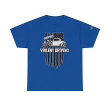 Load image into Gallery viewer, Support Violet Driving, Flag and qjet assassin design on front