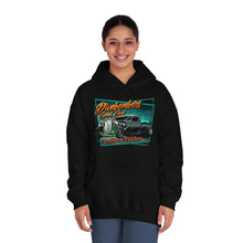 Load image into Gallery viewer, produce peddler hoodie print on front
