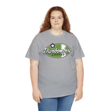 Load image into Gallery viewer, Green Garage surf logo on front Heavy Cotton Tee