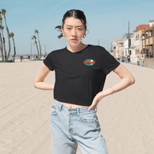 Load image into Gallery viewer, You Lift, You Lose Women's Flowy Cropped Tee