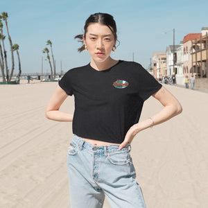 You Lift, You Lose Women's Flowy Cropped Tee