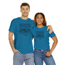 Load image into Gallery viewer, House of speed black outline Heavy Cotton Tee