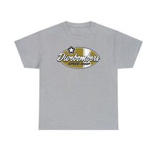 Load image into Gallery viewer, Gold speed shop surf logo on front Heavy Cotton Tee