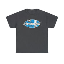 Load image into Gallery viewer, Blue Garage shop surf logo on front Heavy Cotton Tee