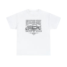Load image into Gallery viewer, House of speed black outline Heavy Cotton Tee