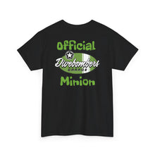 Load image into Gallery viewer, minion large logo on back shirt heavy cotton tee
