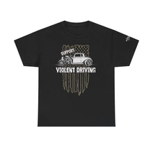 Load image into Gallery viewer, Support Violet Driving, Flag and qjet assassin design on front

