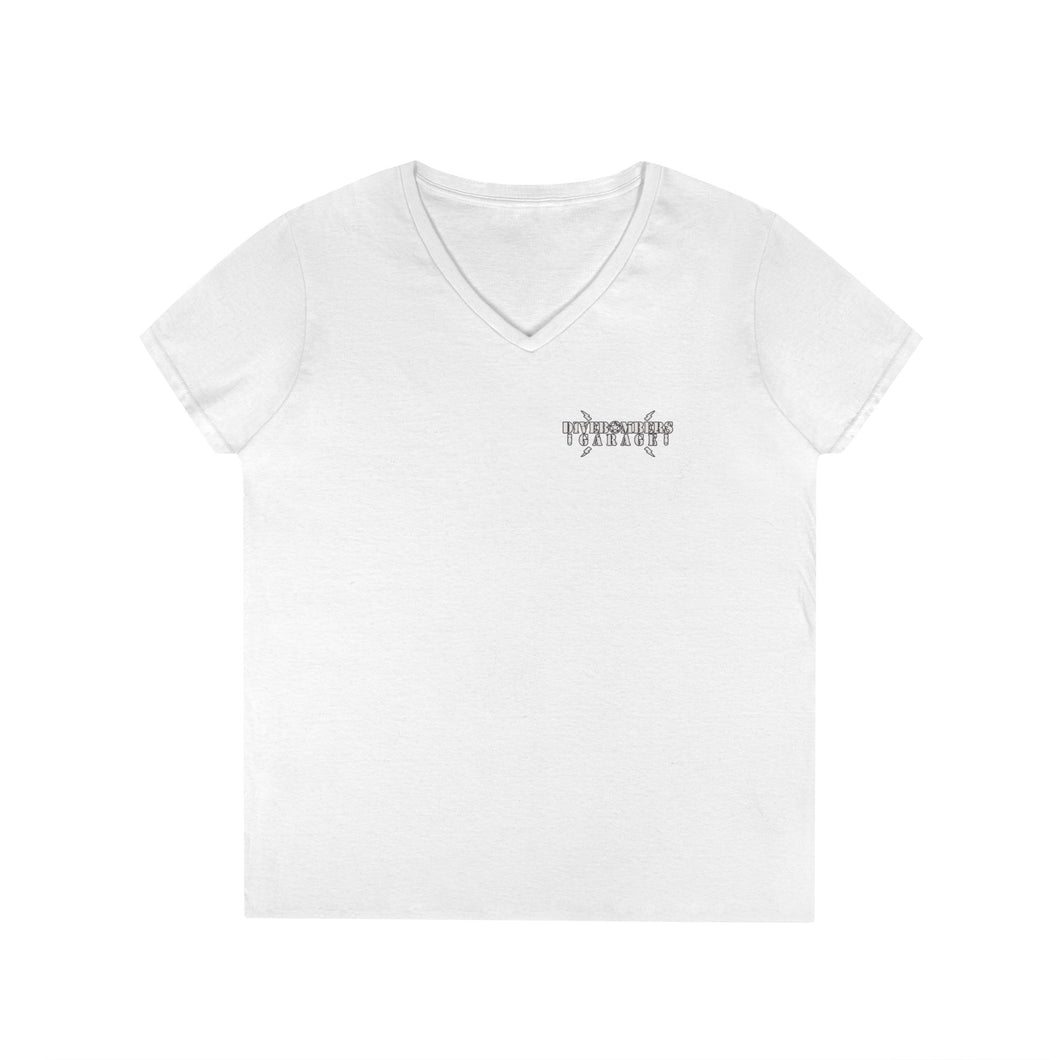 speed machine Ladies' V-Neck T-Shirt