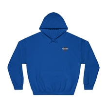 Load image into Gallery viewer, Jet Fighter hoodie large logo on back
