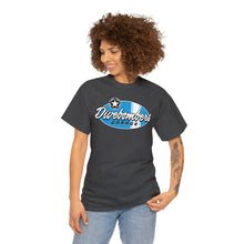 Load image into Gallery viewer, Blue Garage shop surf logo on front  Heavy Cotton Tee
