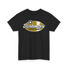 Load image into Gallery viewer, Gold speed shop surf logo on front Heavy Cotton Tee
