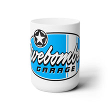 Load image into Gallery viewer, Blue surf logo Ceramic Mug 15oz
