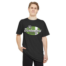 Load image into Gallery viewer, Green Divebomber Garage surf logo tall shirt
