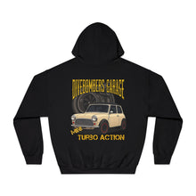 Load image into Gallery viewer, Mini Cooper turbo action  hoodie
