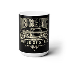 Load image into Gallery viewer, house of speed Ceramic Mug 15oz

