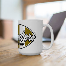 Load image into Gallery viewer, Gold speed shop surf logo Ceramic Mug 15oz
