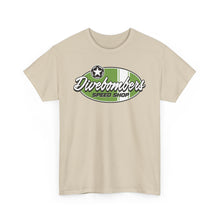 Load image into Gallery viewer, Green speed shop surf logo on front Heavy Cotton Tee
