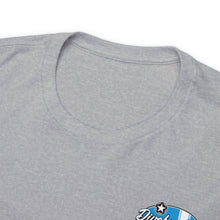 Load image into Gallery viewer, Blue garage surf large logo on back  Heavy Cotton Tee
