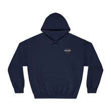 Load image into Gallery viewer, Jet Fighter hoodie large logo on back
