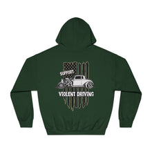 Load image into Gallery viewer, Support violet driving Qjet assassin hoodie
