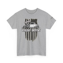 Load image into Gallery viewer, Support Violet Driving, Flag and qjet assassin design on front
