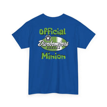 Load image into Gallery viewer, minion large logo on back shirt heavy cotton tee
