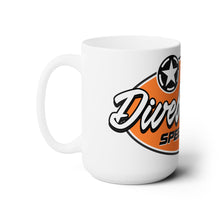 Load image into Gallery viewer, Orange speed shop surf logo Ceramic Mug 15oz
