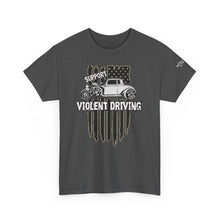 Load image into Gallery viewer, Support Violet Driving, Flag and qjet assassin design on front
