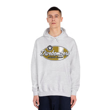 Load image into Gallery viewer, Gold Divebombers speed shop surf logo hoodie
