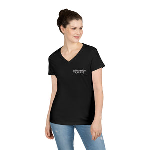 speed machine Ladies' V-Neck T-Shirt