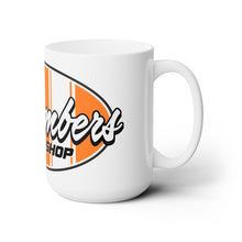 Load image into Gallery viewer, Orange speed shop surf logo Ceramic Mug 15oz
