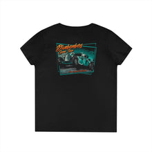 Load image into Gallery viewer, speed machine Ladies&#39; V-Neck T-Shirt
