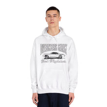 Load image into Gallery viewer, Jet Fighter hoodie large logo on front
