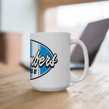 Load image into Gallery viewer, Blue surf logo Ceramic Mug 15oz

