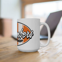 Load image into Gallery viewer, Orange speed shop surf logo Ceramic Mug 15oz
