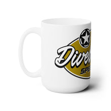 Load image into Gallery viewer, Gold speed shop surf logo Ceramic Mug 15oz
